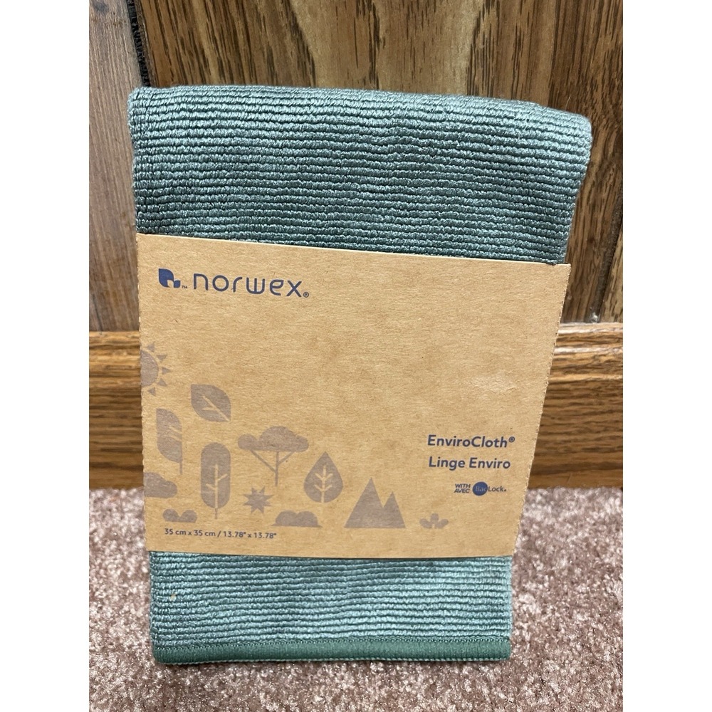 Norwex EnviroCloth Cleaning MicroFiber Cloth Green Living Clean Safer Just Water